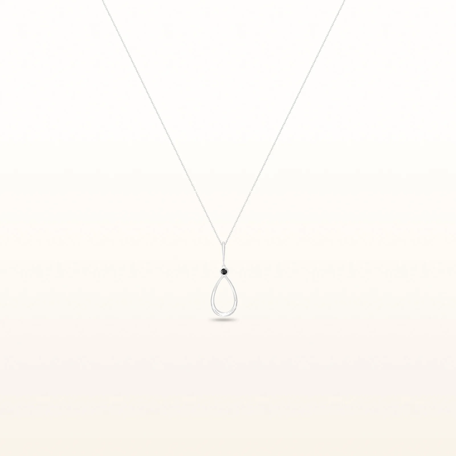 Round Gemstone Teardrop Pendant in 925 Sterling Silver - Image 13