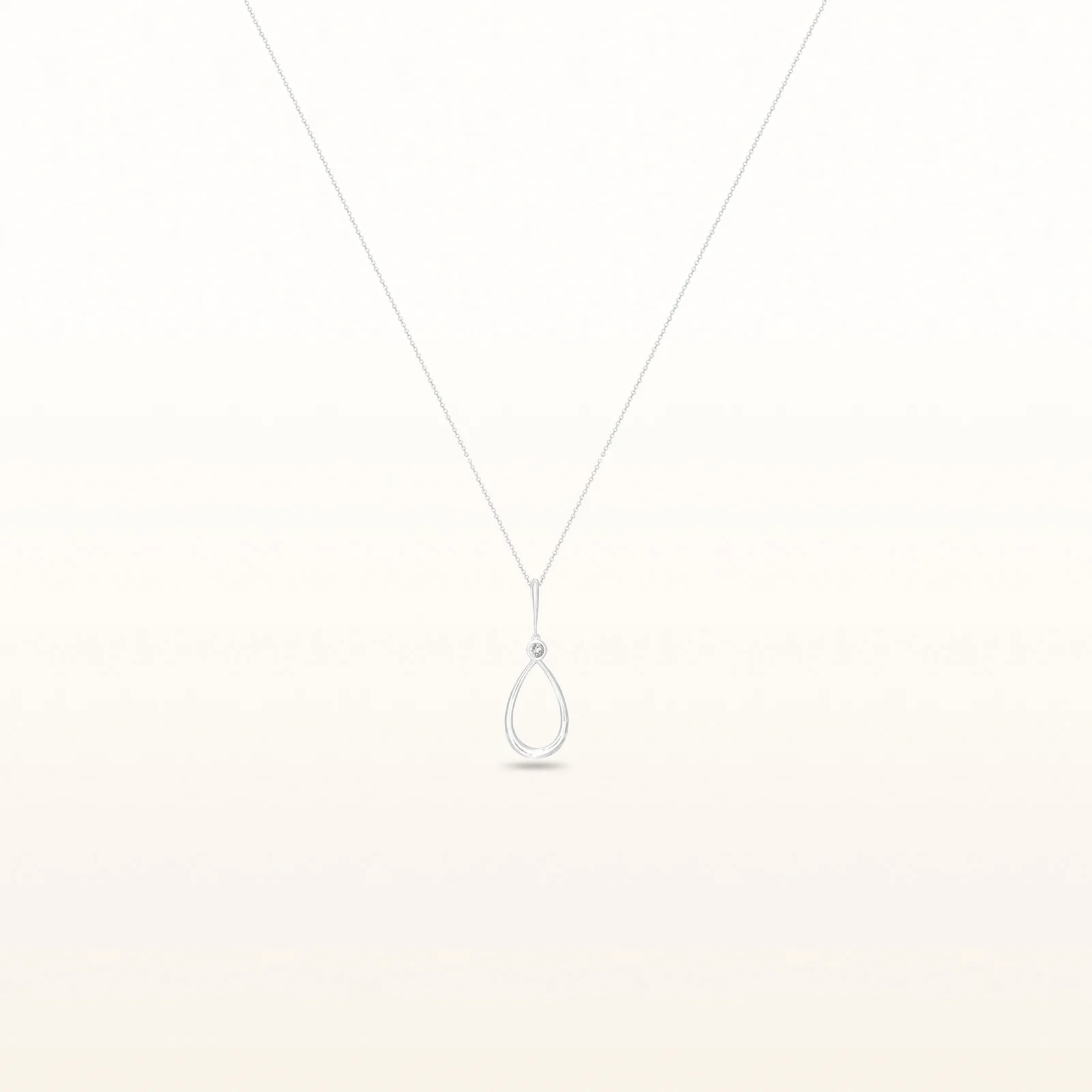 Round Gemstone Teardrop Pendant in 925 Sterling Silver - Image 22