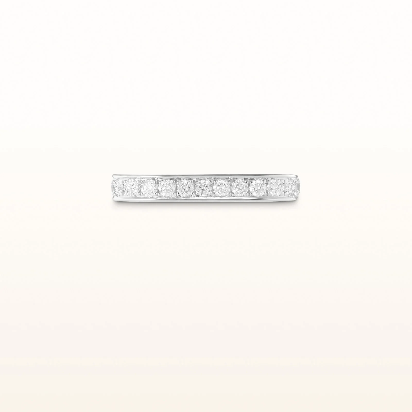 Square Shaped Round Diamond Ring in 14kt Yellow or White Gold - Image 4
